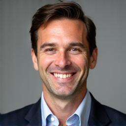 Professionelles Porträt des Gründers von Kalkül Ton, lächelnd.